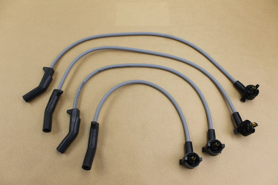 8mm Silicone Spark Plug Wire Set for 1991-1996 Ford Escort/Mercury Tracer 1.9L - Image 2 of 4