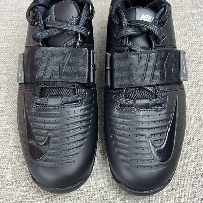 Nike Romaleos 3 XD Men's 8.5 Weightlifting Gym Shoes Triple Black