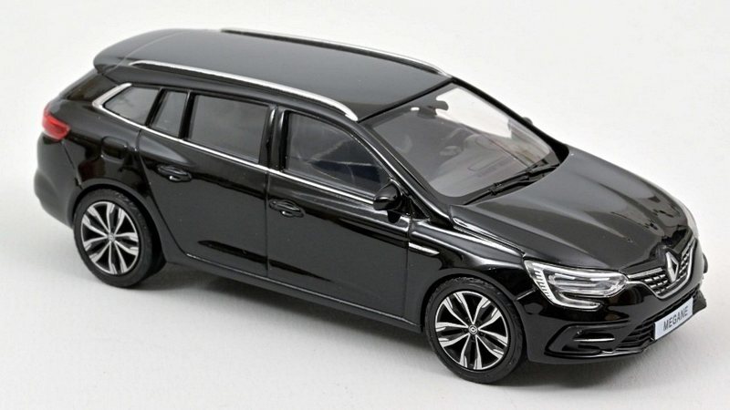 Renault Megane Estate 2020 Black 1:43 NOREV 517669