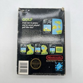 Nintendo Entertainment System NES Spiel Golf Game OVP 