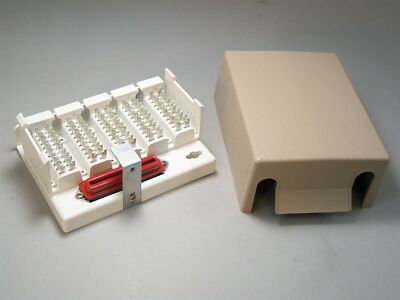 Lot of 2 Siemon Punch Down Terminal Connecting Block Strip SC66E3-49 - NEW
