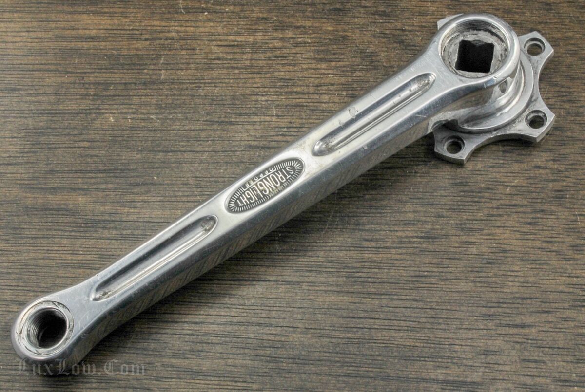 Vintage Stronglight Road Bike CRANK Arm 49D 93 105 122 BCD Vintage Stronglight Road Bike CRANK Arm 49D 93 105 122 BCD