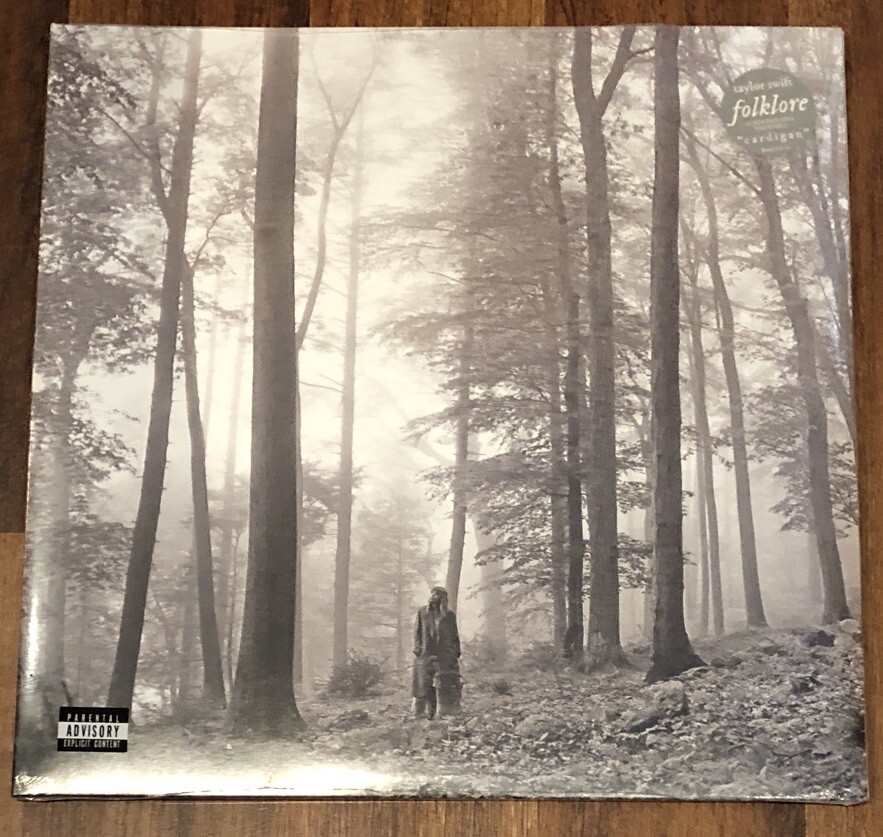 Taylor Swift - Folklore 2LP [Vinyl New] Sealed Beige Brown Record