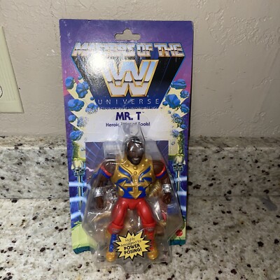 Masters Of The WWE Universe Mr. T Action Figure Mattel Wave 4 MOTU A Team Pity