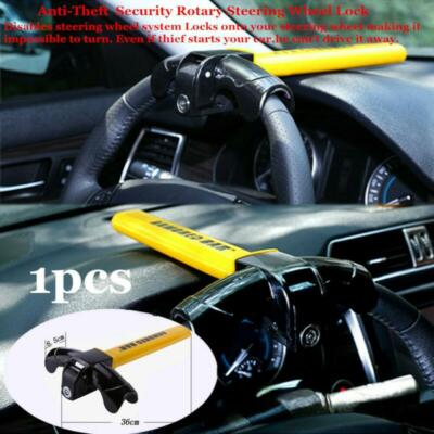 ハンドルロック　Vehicle Security System 46-1502 Amazon.com: Tevlaphee Steering Wheel Lock with Alarm,Heavy