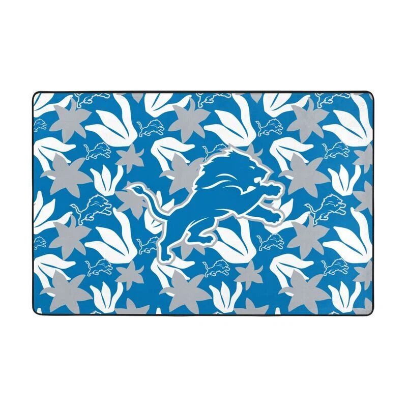 Detroit Lions Printed Carpet Anti-skid Floor Mat Decorative