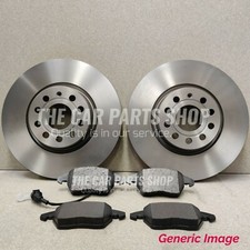 FOR AUDI A1 1.6 TDI SPORT MK1 FRONT BRAKE DISCS 288MM & FRONT PADS
