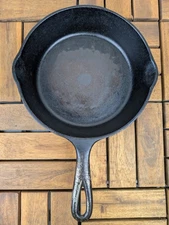 Montgomery Ward Cast Iron 1430 Vintage Lodge Skillet Heat Ring 