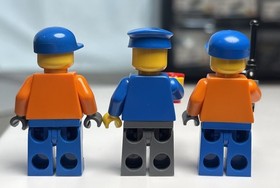 LEGO City: Cargo Plane (7734) Minifigures ONLY Pilot Airplane Air Mini Figure