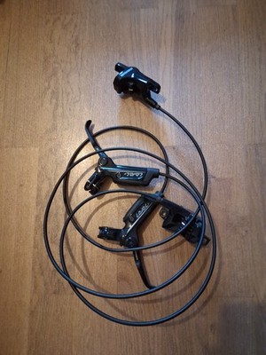 SRAM Level T Scheibenbremse Set VR+HR, Schwarz (+Bremsscheiben)