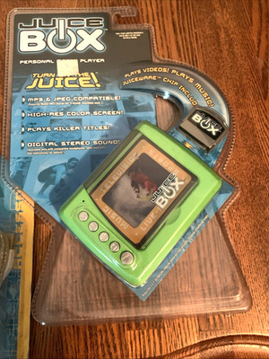 JUICE BOX PERSONAL MEDIA PLAYER AND STARTER KIT