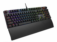 ASUS ROG Strix Scope II, Wired Mechanical RGB Keyboard, Detachable Wrist Rest
