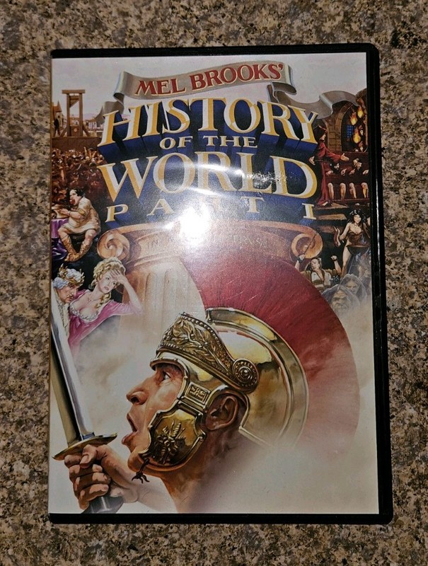 Mel Brooks History of the World Part I DVD 1981 Movie Musical, Dom Deluise