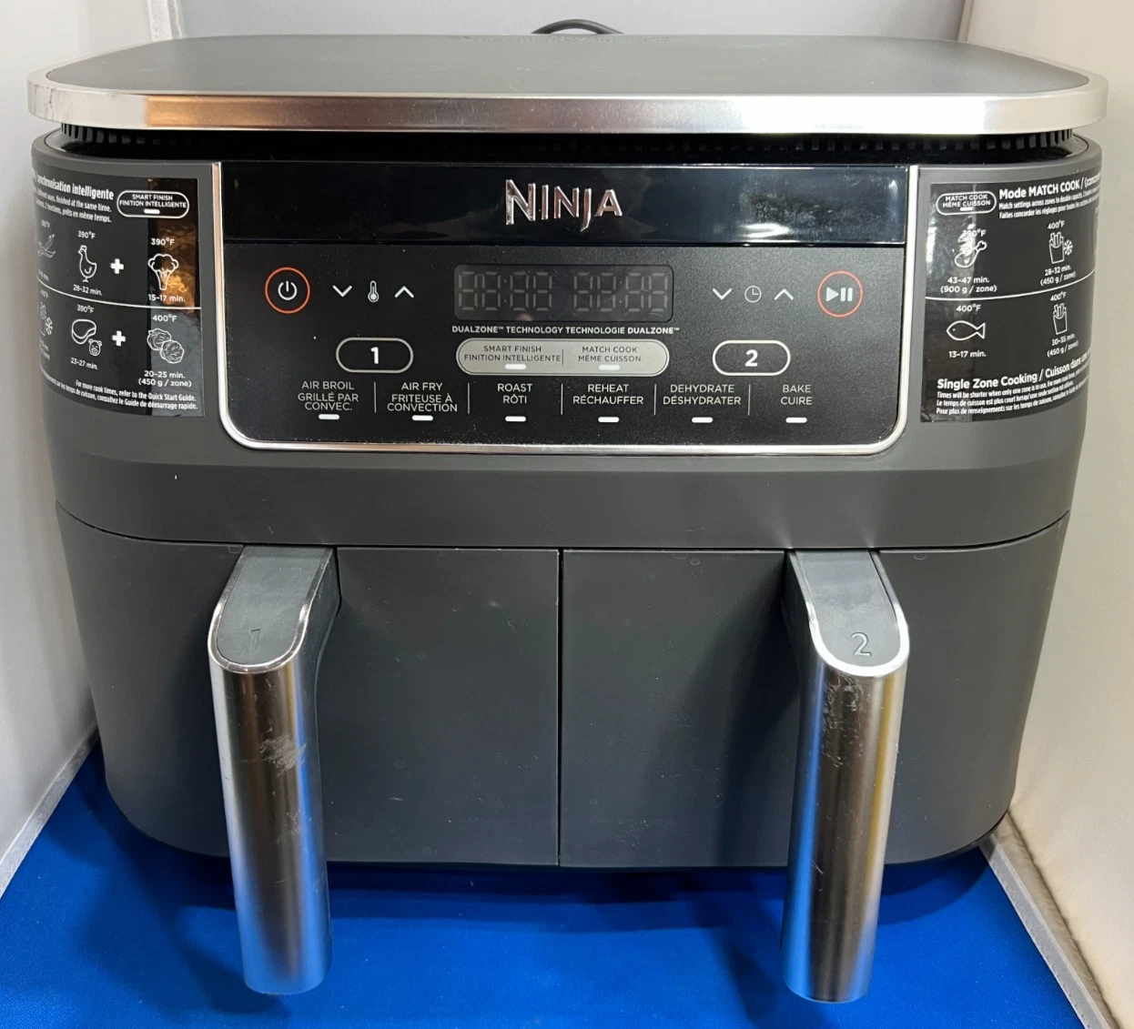 Ninja DZ201 8qt 2 Basket Air Fryer with Dual Zone Technology
Opens in a new window or tab