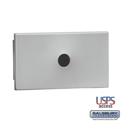 Salsbury 1090AU Key Keeper-Aluminum ,Recessed Mounted-USPS Access