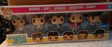 Funko Pop New Kids on the Block 5 Pack Walmart Exclusive BRAND NEW Donnie Jordan