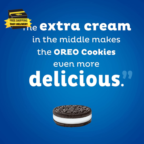 Mega Stuf Chocolate Sandwich Cookies, Party Size, 1 Lb 9.35 Oz ⭐️⭐️⭐️⭐️⭐️ - Picture 12 of 12