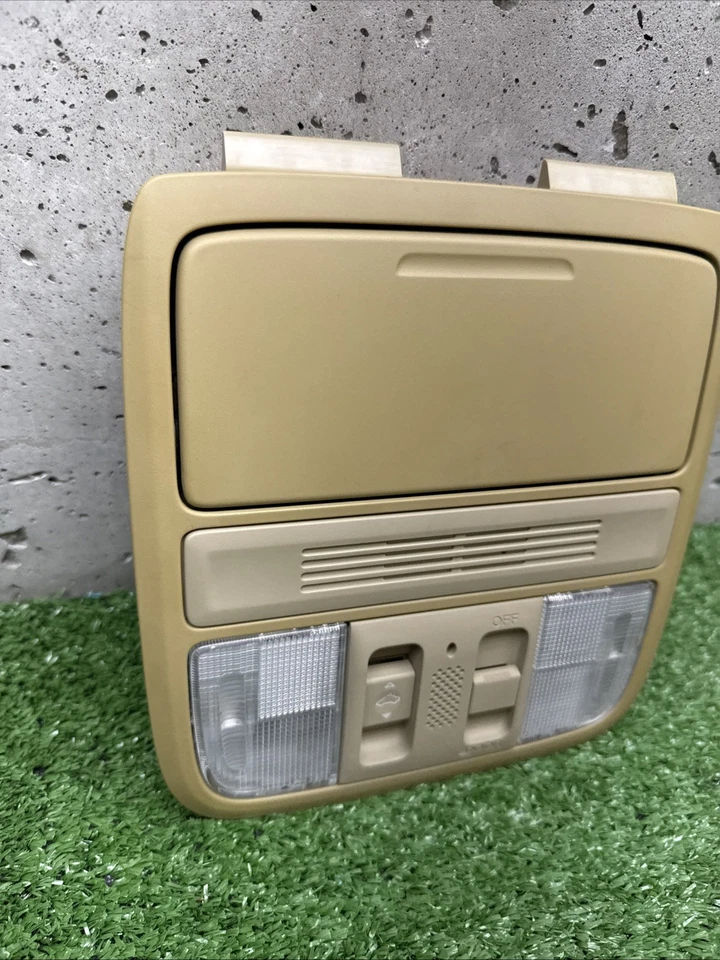 Honda Accord 2012-2008 color tostado domo luz OEM techo corredizo consola conjunto Foto 2 de 4