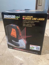 Johnson Level Laser krzyżowy CZERWONY 40-6650 Nowy w pudełku