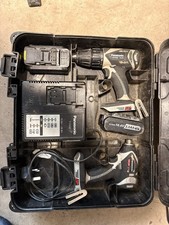 Panasonic 14.4V Drill and Impact driver set With Charger, Case, 2 batteries