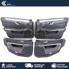 4x T&uuml;rverkleidung T&uuml;rpappe links rechts Leder Mercedes E-Klasse S W212 Kombi