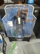 McFarlane Toys DC Multiverse Batman Begins Lucius Fox Platinum Edition