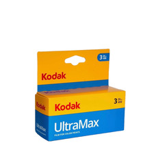 Kodak UltraMax 400 Color Negative 135 35mm Film 24 Exposures, 3-Pack