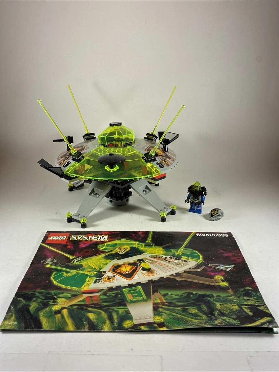 LEGO Space UFO Cyber Saucer 6900/6999 Complete Set With Manual