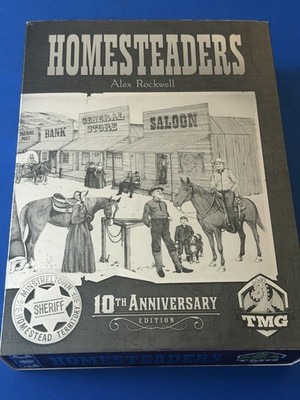 Homesteaders 10th Anniversary + New Beginnings - Board Game - OOP - Unplayed