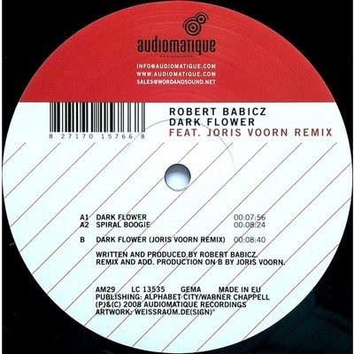 Robert Babicz - Dark Flower (Vinyl 12'' - 2008 - DE - Original)