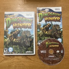 Top Shot Dinosaur Hunter (Nintendo Wii 2010)  *Professionally Resurfaced Disc*