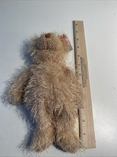TY Punkies FRIZZY the Bear 9” Stuffed Animal Toy NWT