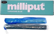 Milliput Epoxy Putty Yellow/Grey Standard, Terracotta, Black, White Filler