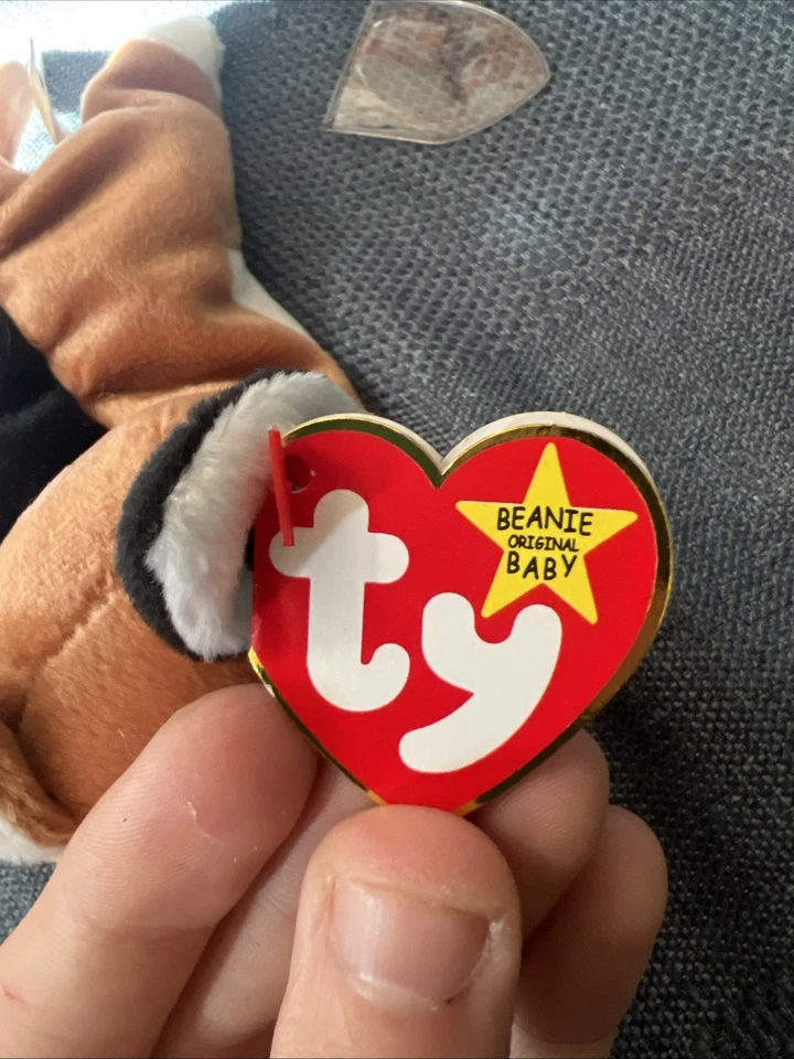 TY Beanie Baby Chip the Calico 猫 — 第 4/4 张图片
