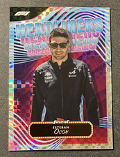 X-Fractor Esteban Ocon HL-5 Headliners - 2024 Topps Finest Insert Formula 1 F1