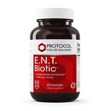 PROTOCOL FOR LIFE BALANCE E.N.T. Biotic Probiotic Lozenge – 1B CFU, Oral & Throa
