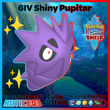 ✨ Shiny Pupitar 6IV ✨ Pokemon Sword & Shield 🚀 Fast 🚀