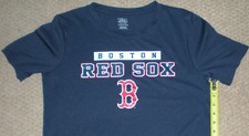Boston Red Sox Tee Shirt MLB Genuine Merchandise Team Athletics Blue XL Breezy