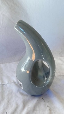 Rachael Ray Glazed Ceramic EVOO Olive Oil Bottle Dispenser Gray
