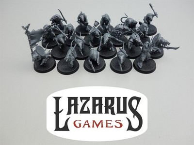Warhammer FB AoS Grand Alliance Chaos: Skaven - Clanrats (unpainted) 