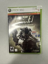 Fallout 3 Game Add-On Pack Broken Steel Point Lookout Xbox 360 Sealed +Poster