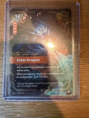 Elder Dragon (Alternate Art) - 118a/219 - Showcase Foil - Riftbound Unleashed