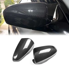 Real Carbon Fiber Add-on Side Mirror Covers for BMW M6 F06 F12 F13 2012-2019