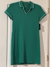 New Tommy Hilfiger Green T-Shirt Dress Size M