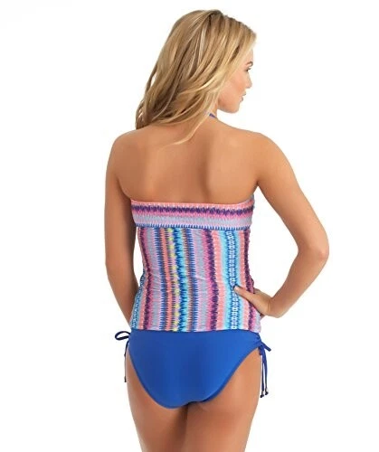 Trajes de baño para mujer Ella Moss Festival Bandini Tankini Top multicolor talla XS Foto 3 de 3