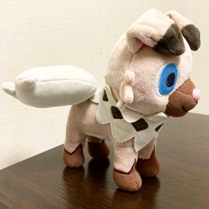Rockruff Pokemon Center Original Plush Doll Pokemon Sun Moon 24cm