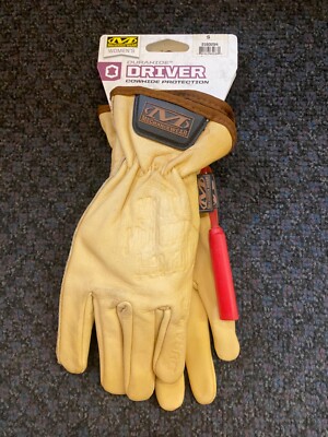 Mechanix Wear Durahide Cowhide Leather Driver Gloves Size Small Women