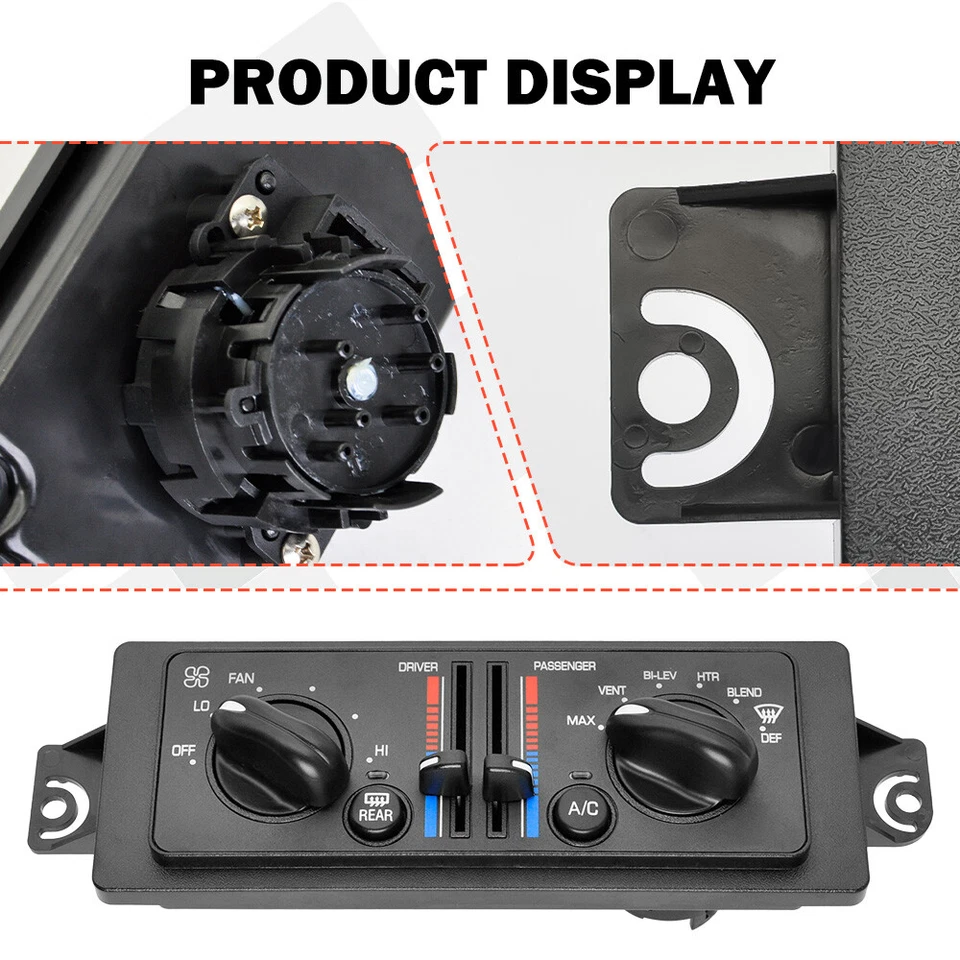 ✅Unidad de control de clima de aire acondicionado para Buick Century Regal 2000-2005 3,1 L 3,8 L V6 Foto 2 de 4