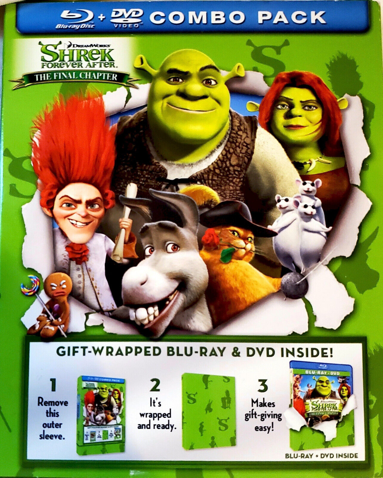 Shrek Forever After Blu-ray (Blu-ray + DVD)