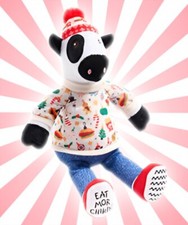 Chick-fil-A Christmas 2024 Plush Cow   Doll T...